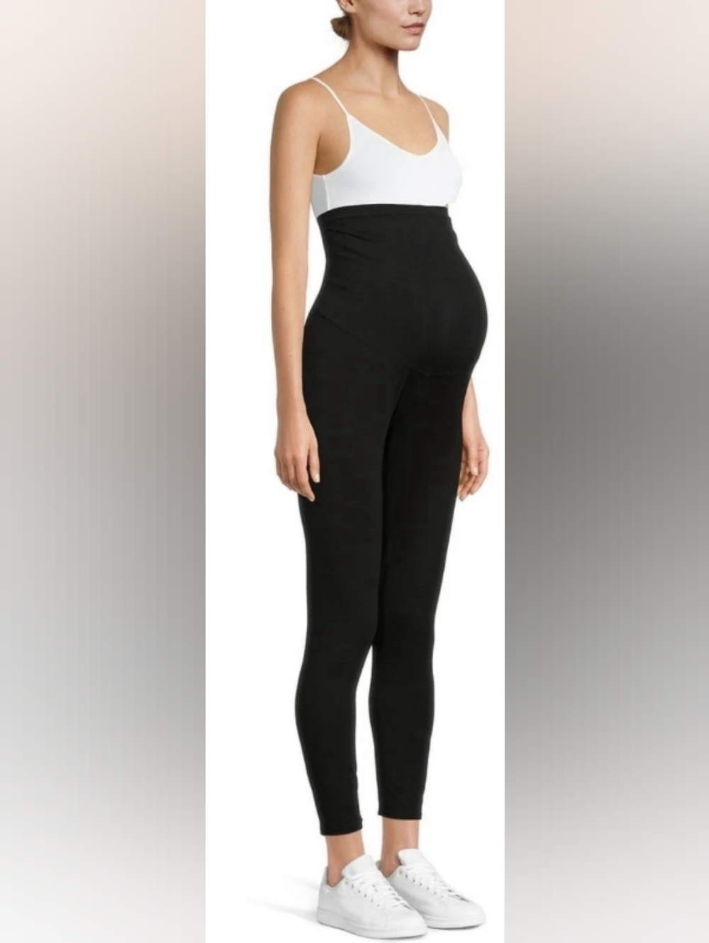 Destination Maternity Ultra Soft Core Ankle Length Black Leggings NWT